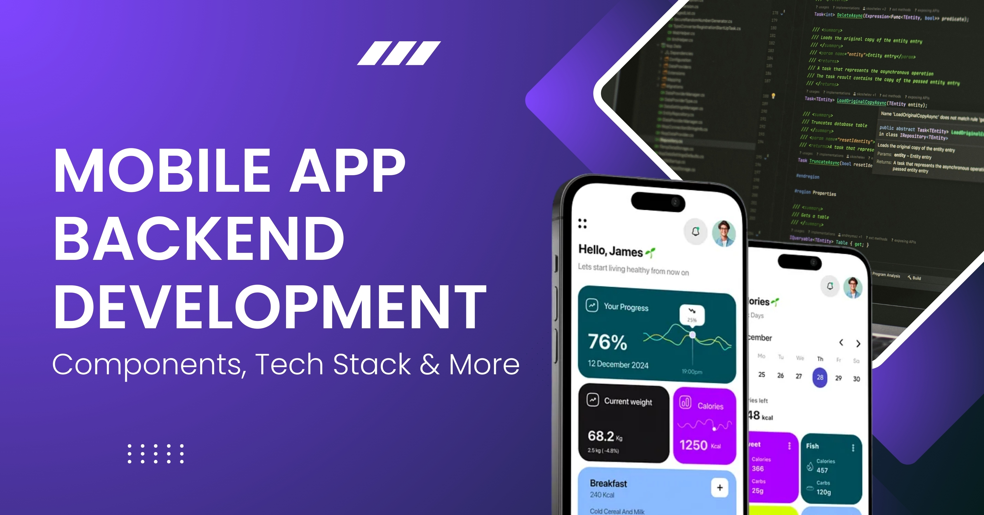 Mobile App Backend Development | Components, Tech Stack & More