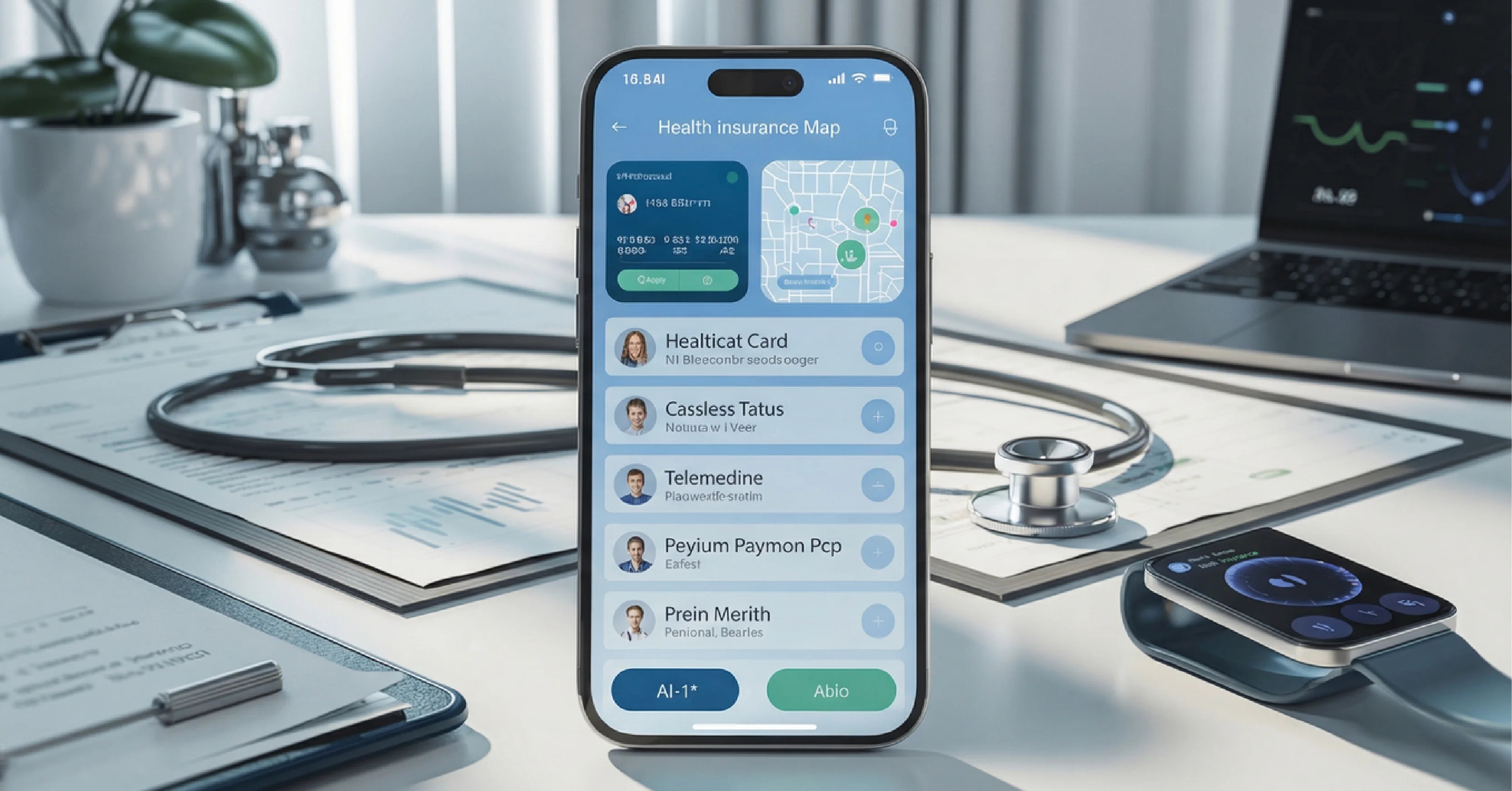 health insurance mobile app development