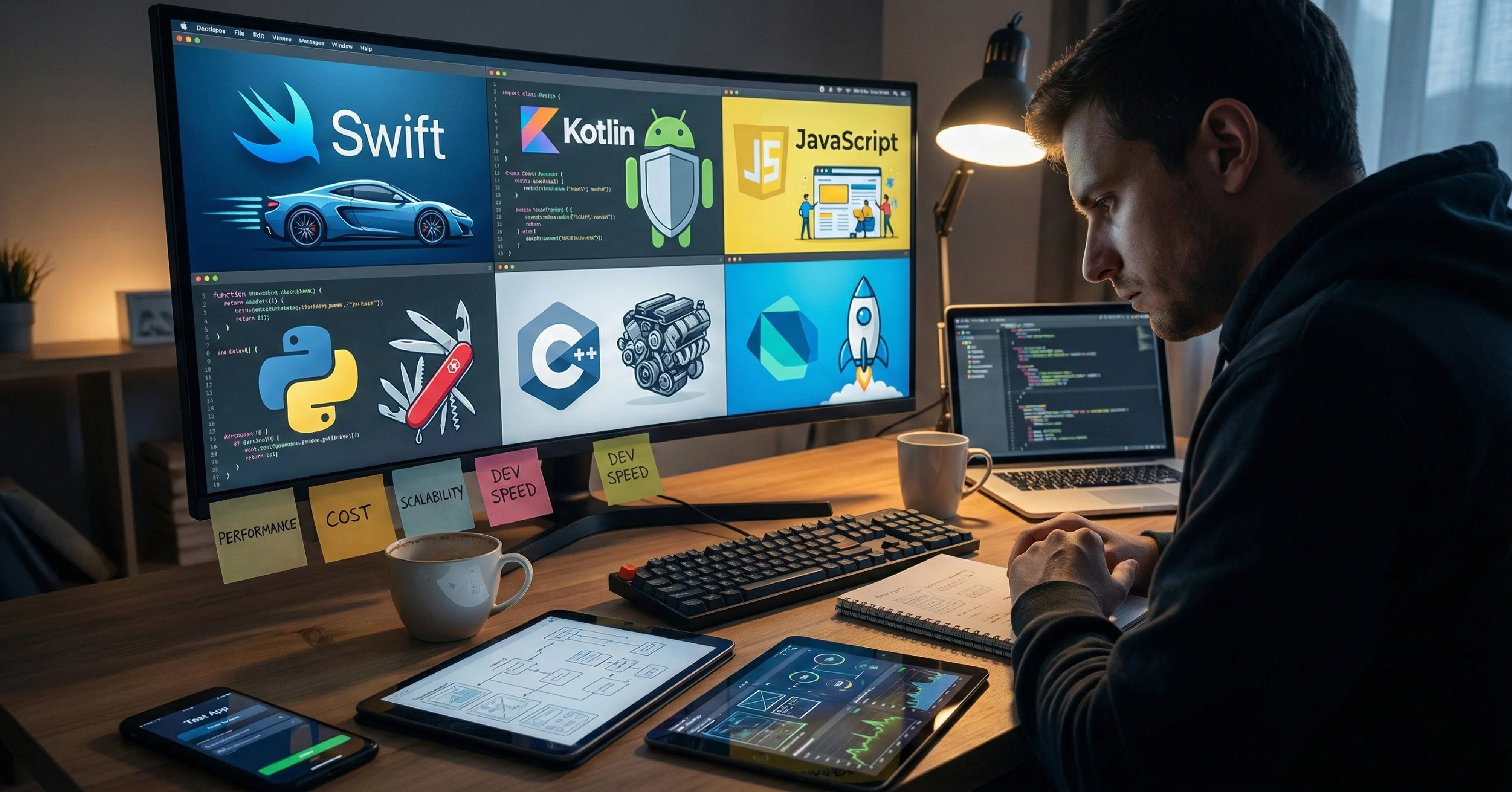 mobile app development languages